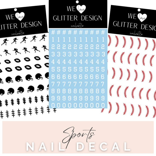 Nail Decal - Sports Collection