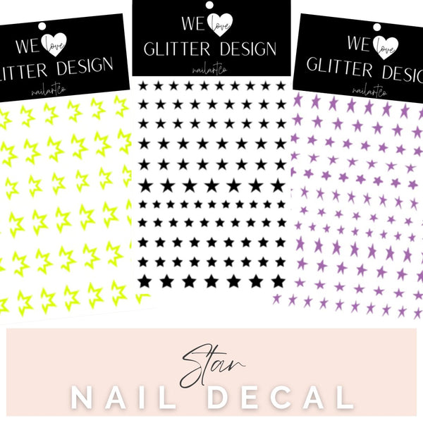 Nail Decal - Star Collection