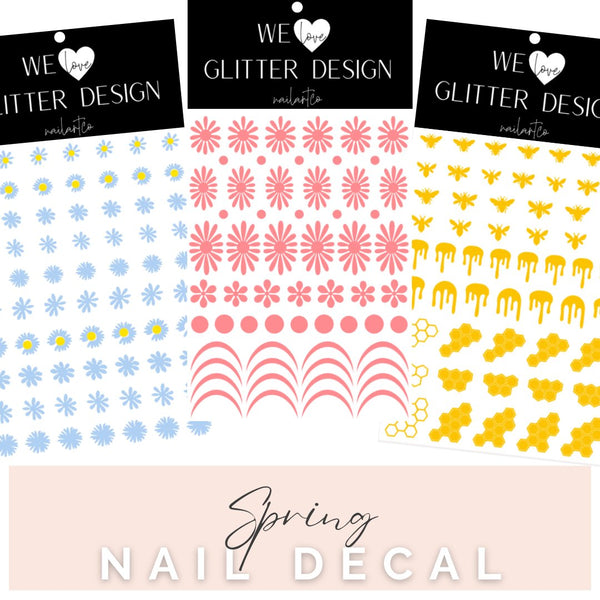 Nail Decal - Spring Collection