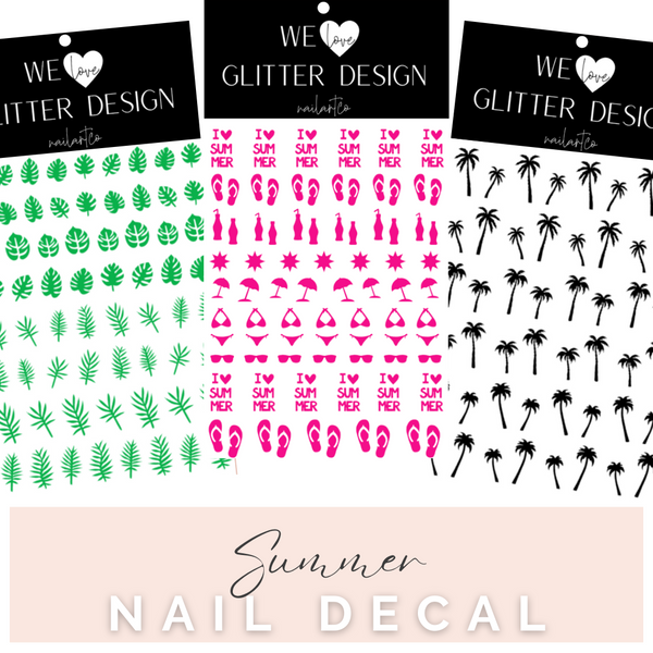 Nail Decal - Summer Collection