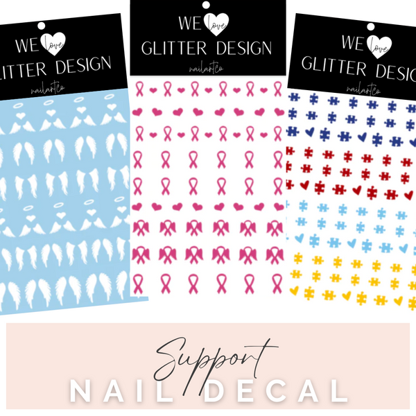 Nail Decal - Support Collection