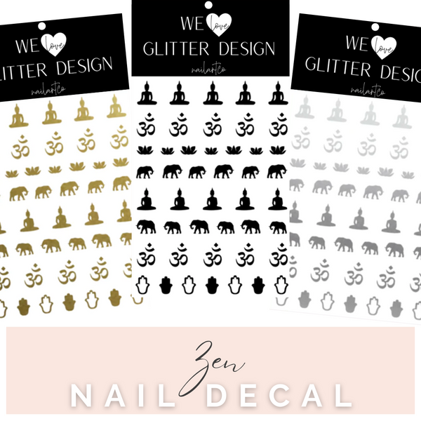 Nail Decal - Zen Collection