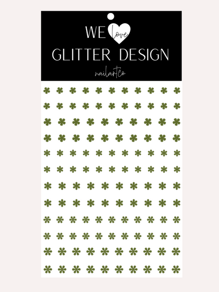 Mini Flowers Nail Decal | (Select Color)