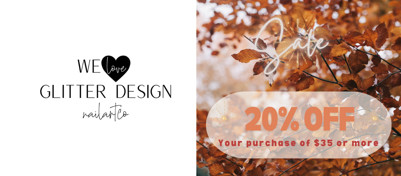 We Love Glitter Design