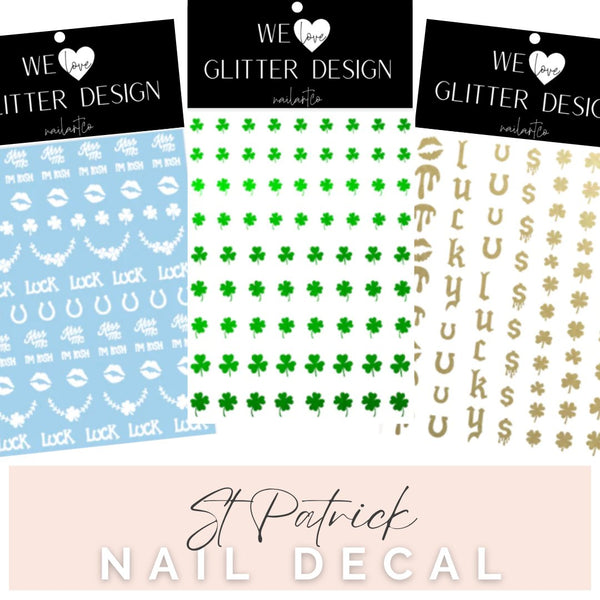 Nail Decal - St. Patrick Collection