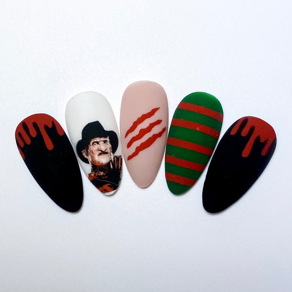 Stripes Nail Decal | Red