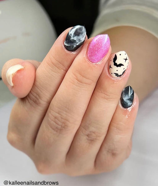 All Bats Nail Decal | Black