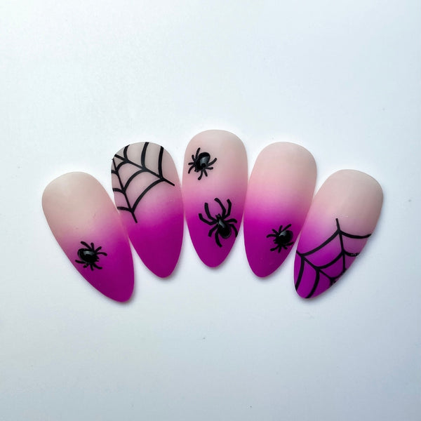 All Spiders Nail Decal | Black