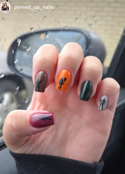 F.R.I.E.N.D.S Killer Nail Decal | Black