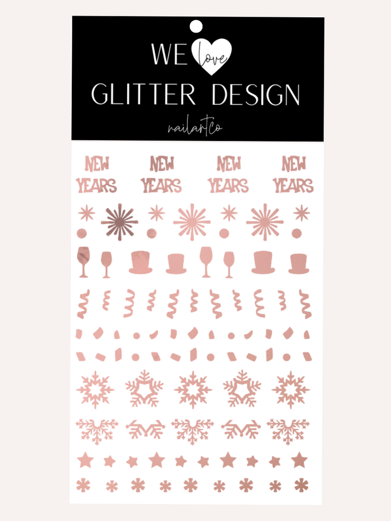 New Years Celebration | Chrome Rose Gold