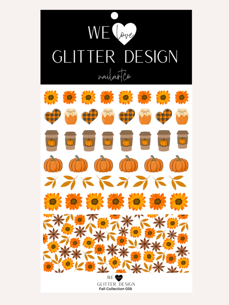 (WATERSLIDE FILM) Fall Collection 038 – We Love Glitter Design