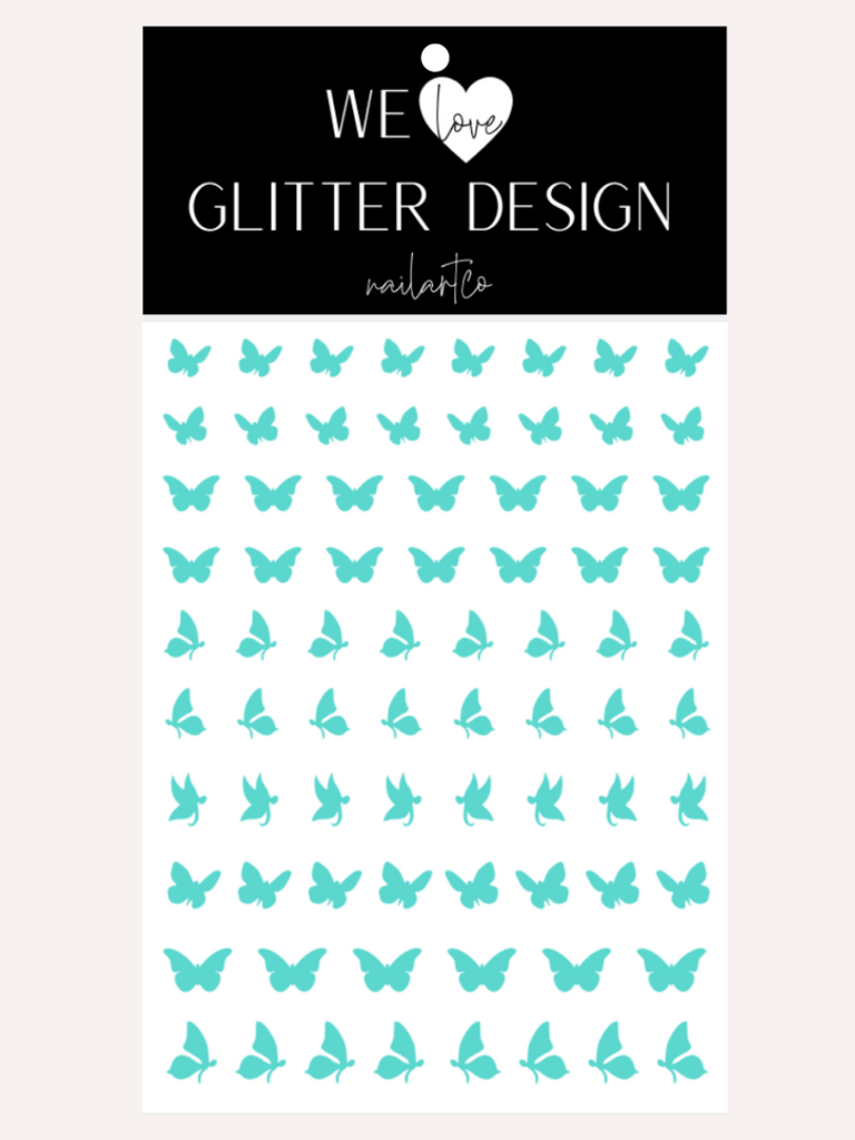 Butterfly Nail Decals | Mint