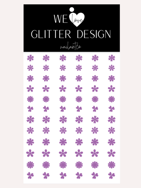 Flower Variety Nail Decal | Lavender