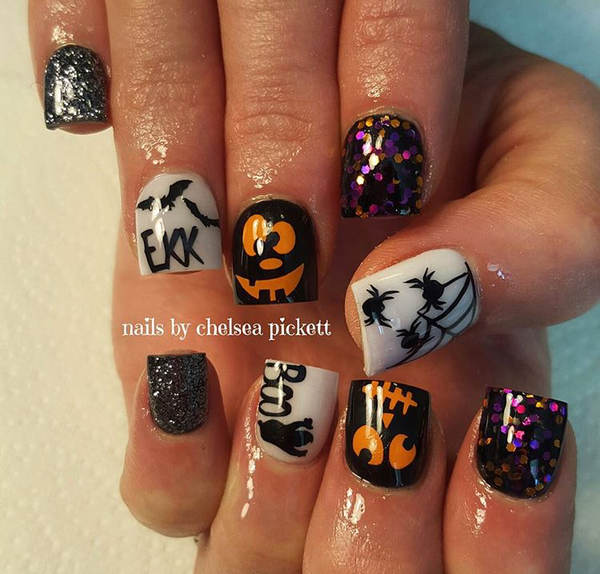Jack-O-Lantern Faces DESIGN 1 | Orange