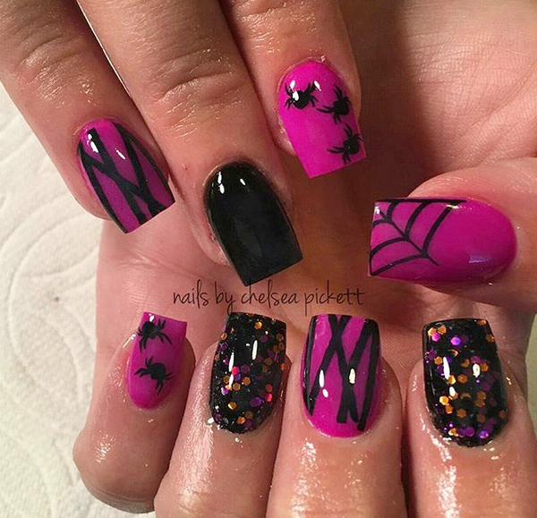 Mummified Wrap Nail Decal | Black