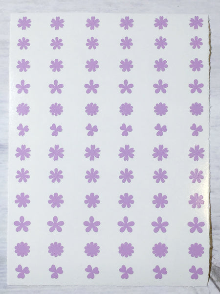 Flower Variety Nail Decal | Lilac