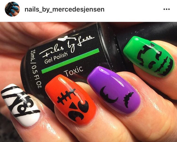 Jack-O-Lantern Faces DESIGN 1 | Black