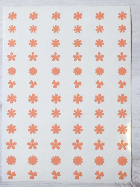 Flower Variety Nail Decal | Coral
