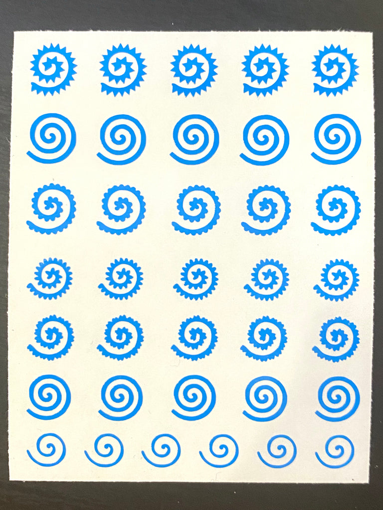 (Discontinued) Spirals | Light Blue