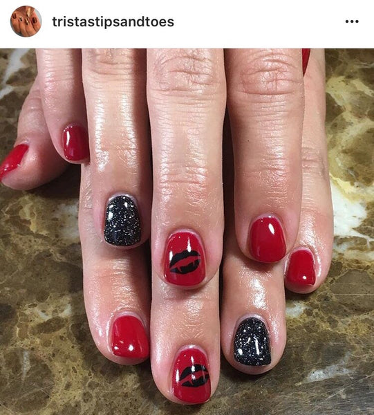Dracula Nail Decal | Black