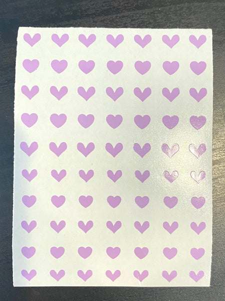 (Discontinued) Hearts Large | Lilac