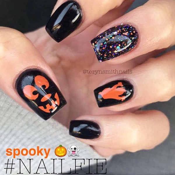 Jack-O-Lantern Faces DESIGN 1 | Orange