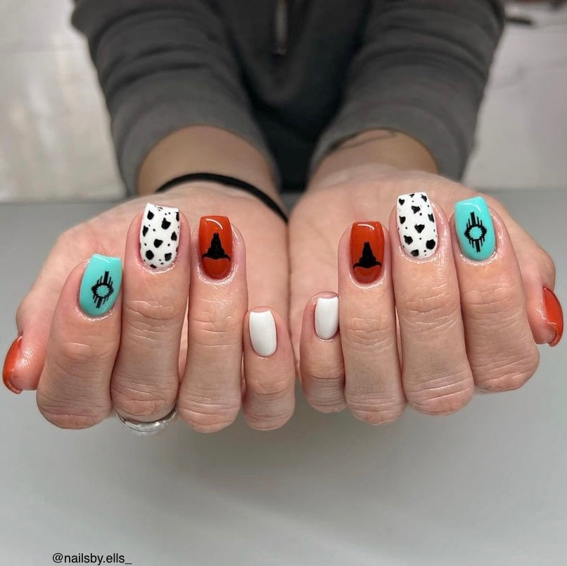 Rustic Western Nail Decals