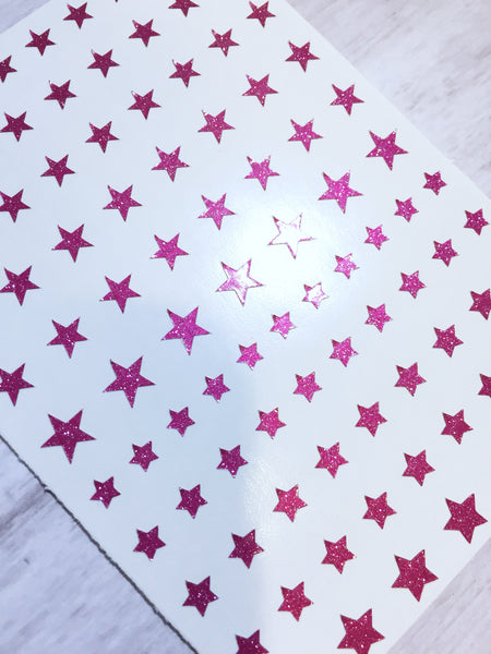 All Stars Nail Decal | Sparkle Melon