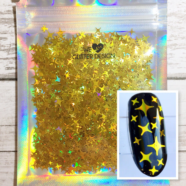 [Starlight] Glitter | Holographic Gold