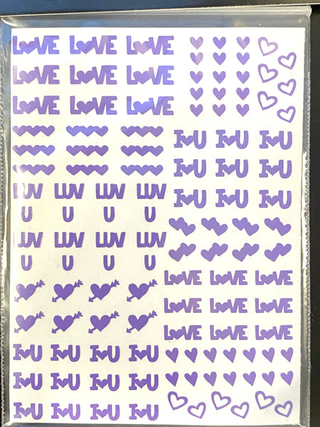 (Discontinued) I love You | Lavender