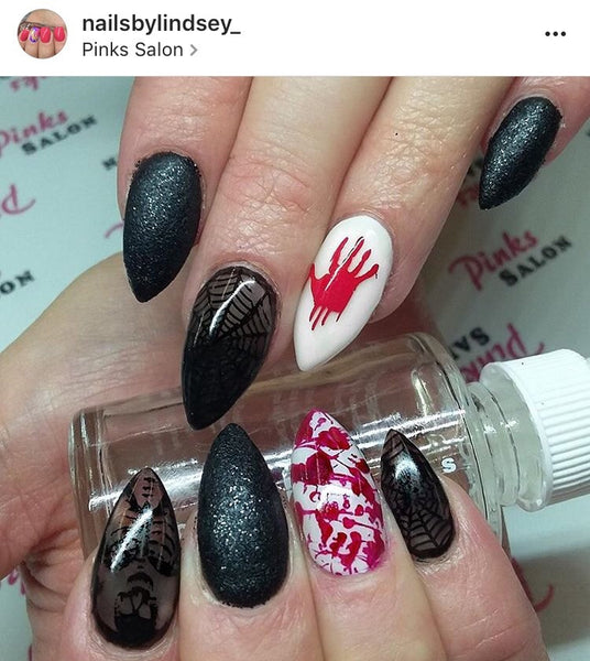 Help Me Nail Decal | Red