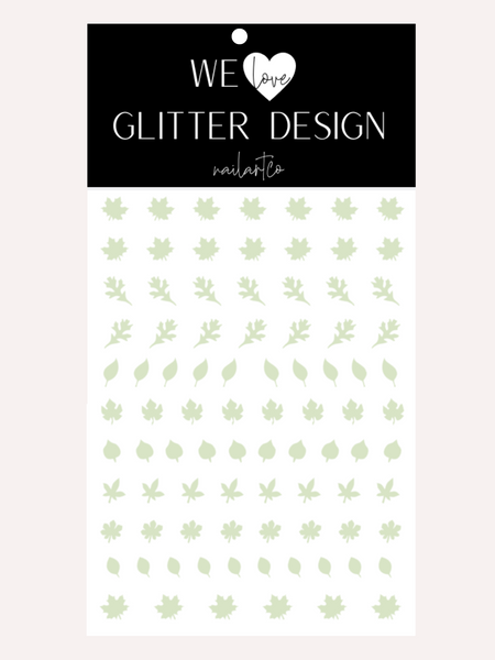 Leaves (Design 1) Nail Decal | Livable Green