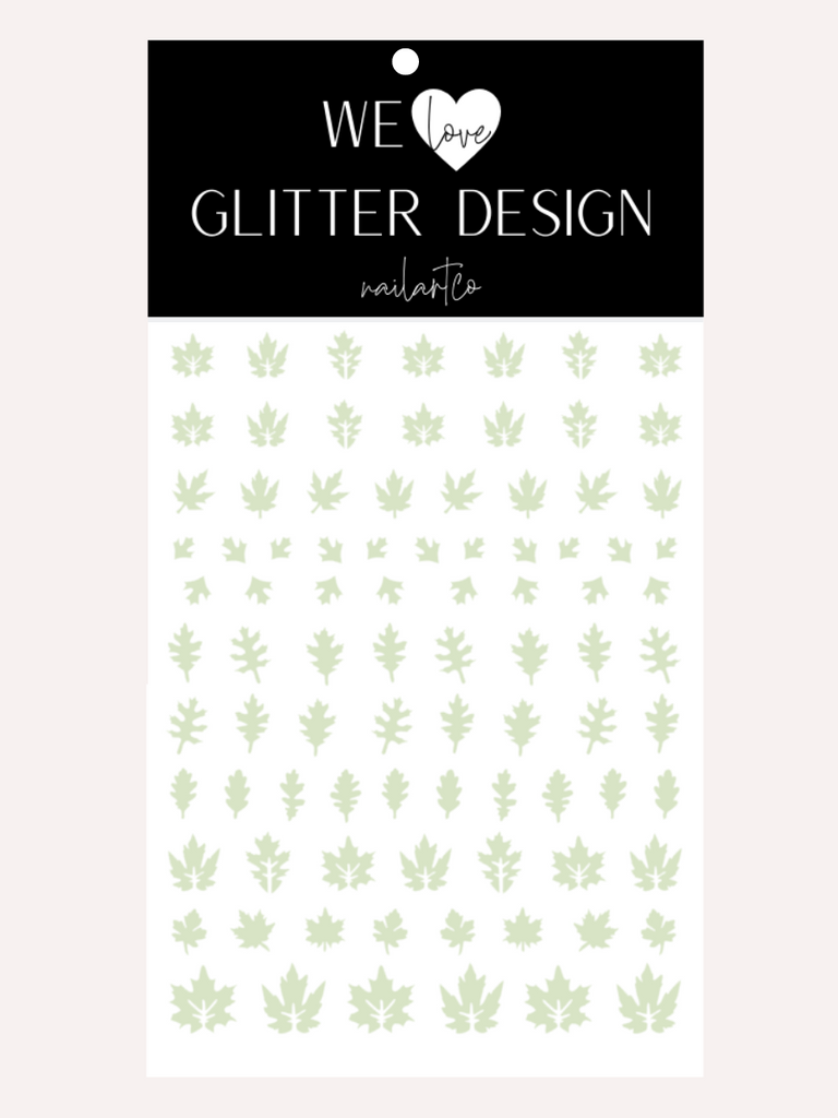 Leaves (Design 2) Nail Decal | Livable Green