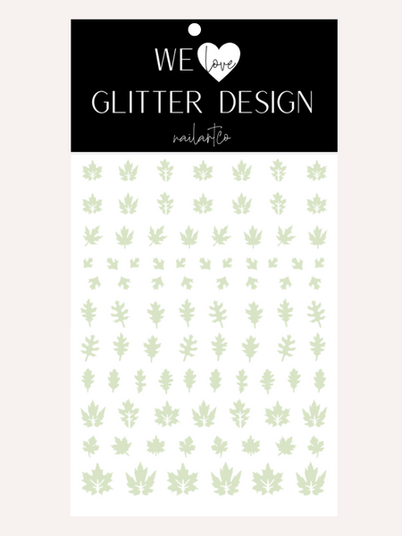 Leaves (Design 2) Nail Decal | Livable Green