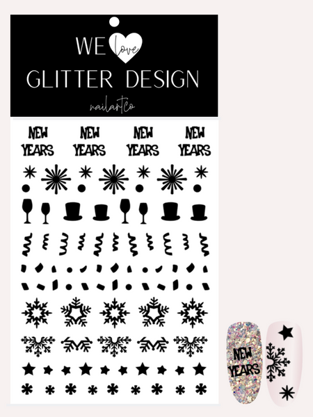 New Years Celebration | Black