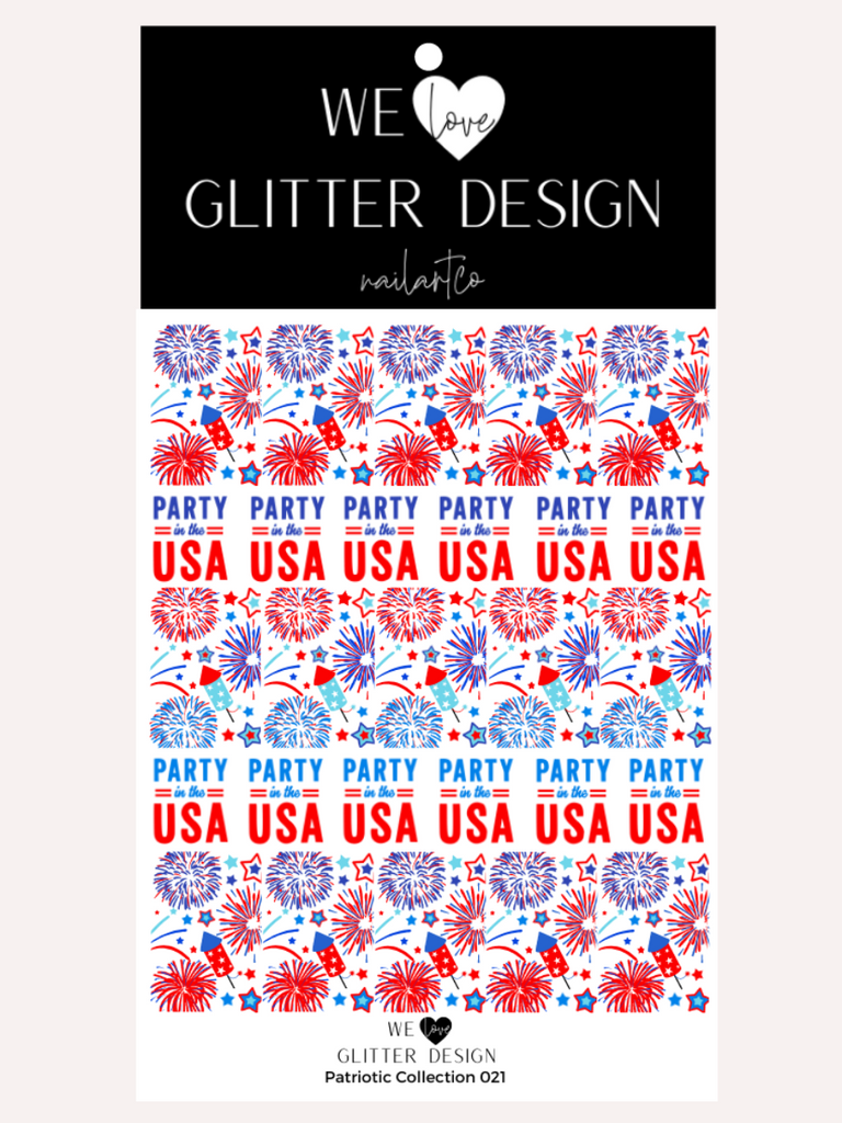 (WATERSLIDE FILM) Patriotic Collection 021