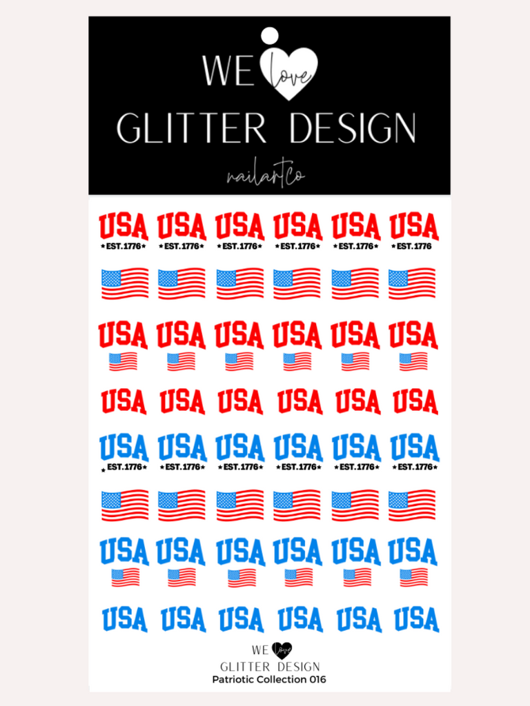 (WATERSLIDE FILM) Patriotic Collection 016
